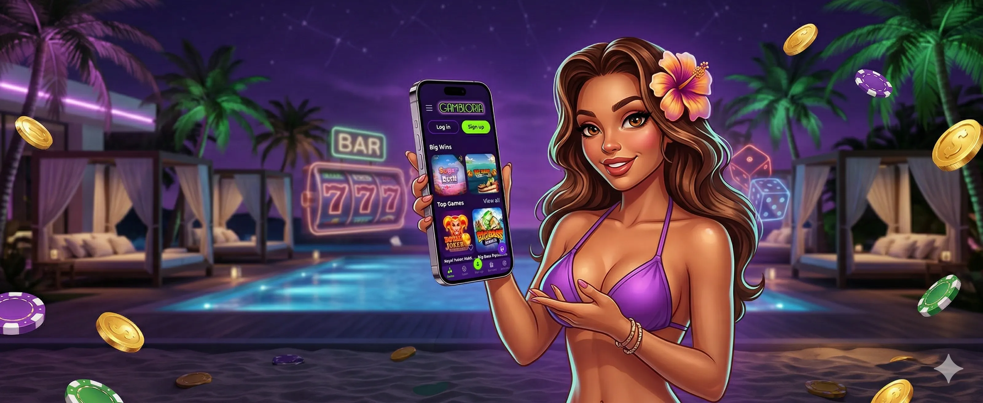 gambloria mobiele casino